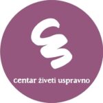 Centar živeti uspravno - logo