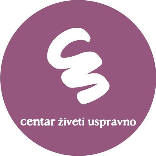 Centar živeti uspravno - logo
